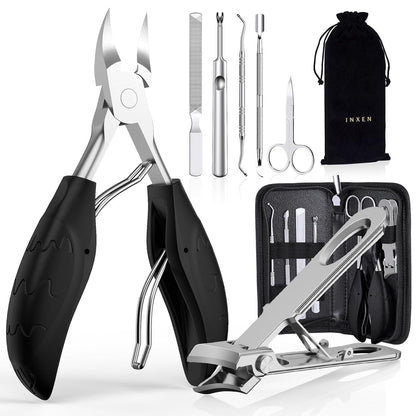 Professionelles Nagelpflegeset 7-tlg. Edelstahl Pediküre Maniküre