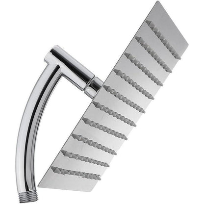 Edelstahl Regenduschkopf 20,3 cm – Hochdruck & 360° verstellbar
