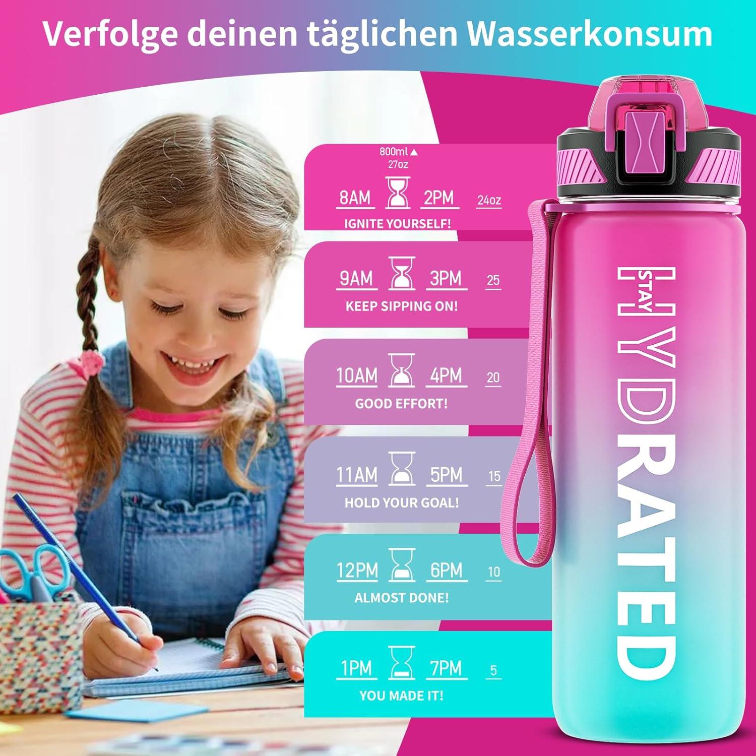 QLUR Trinkflasche 800ml mit