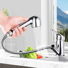Küchenarmatur Ausziehbar 360° Drehbar Wasserhahn 2 Modus