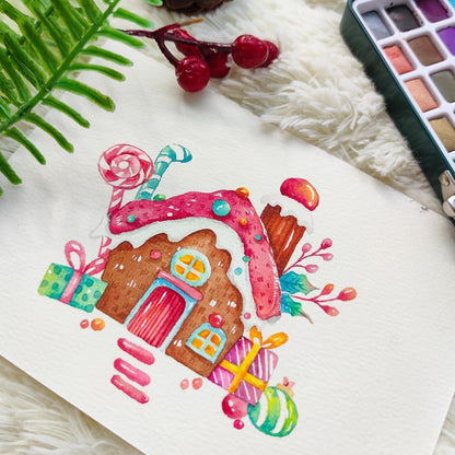 Artecho Aquarellfarben Set 100 Farben mit Zubehör & Box