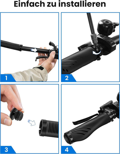 Fahrradgriffe Rutschfester Lenkergriffe 22,2 mm MTB Griffe Lock-On Design