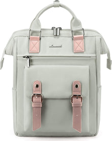 Kleiner Damenrucksack Elegant Wasserdicht 14-Zoll-Laptopfach