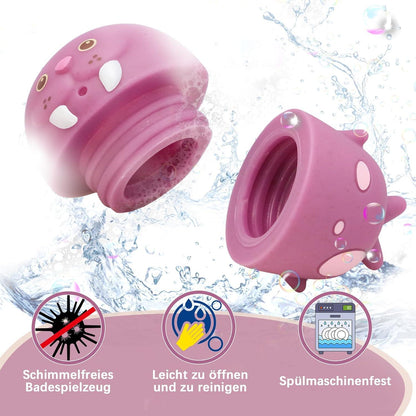 8-teiliges Schimmelfreies Badewannenspielzeug Baby Wasserspielzeug Tierformen