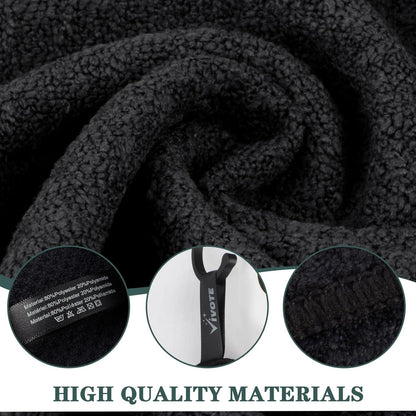 Mikrofasertücher Barista Tuch Schwarz Waffeltuch 30x30cm 12er Set