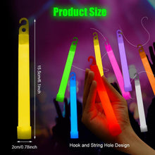 25 Premium Leuchtstäbe gemischte Farben Glow in the Dark