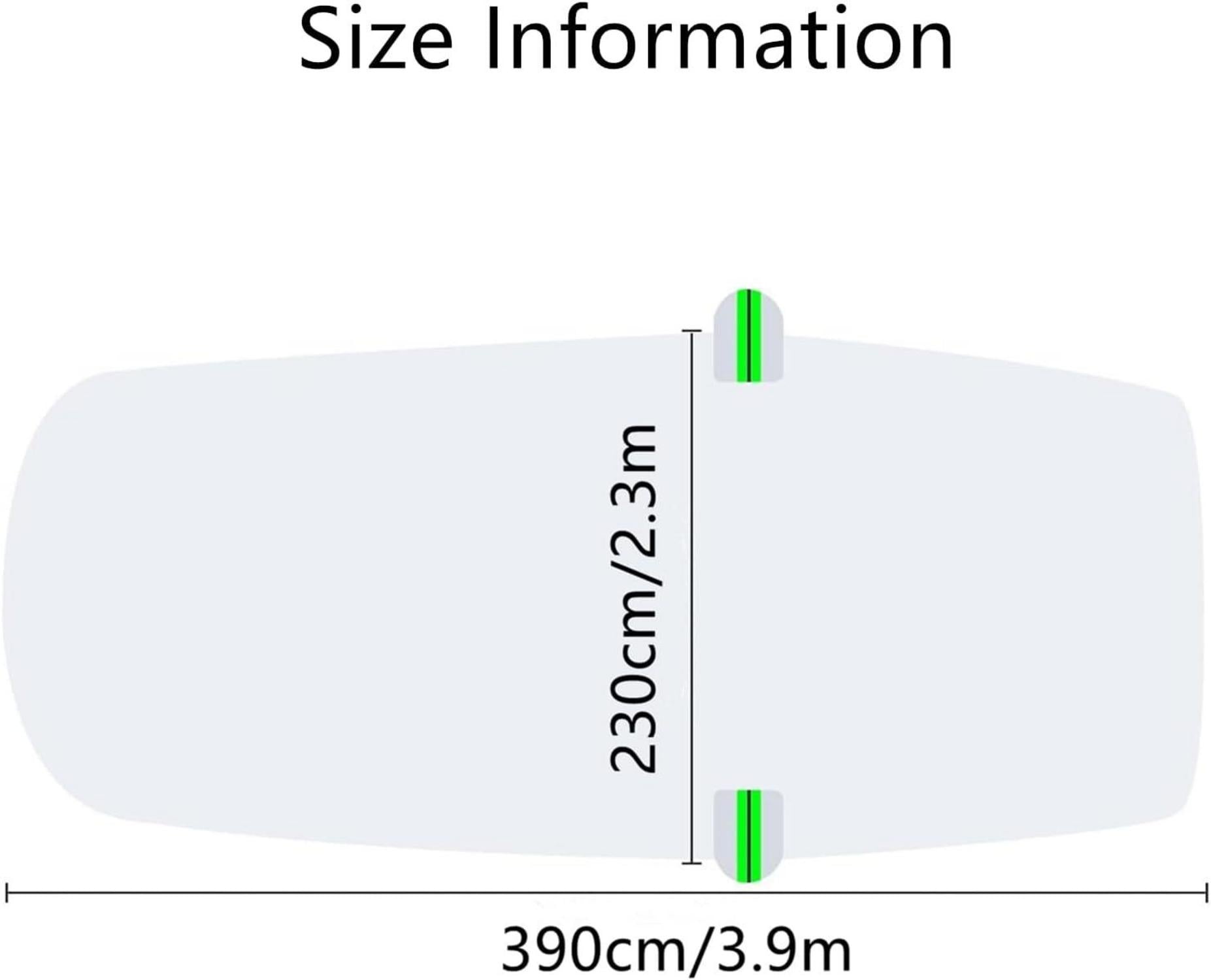 Autoabdeckung Halbgarage Winter wasserdicht 390x230cm Schutz
