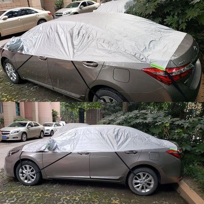 Autoabdeckung Halbgarage Winter wasserdicht 390x230cm Schutz vor Wetter & Staub