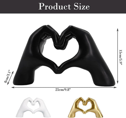 Liebesfingerstatue moderne Kunstskulptur Finger Dekoration