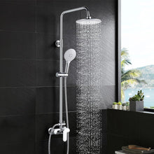 Namuoto Duschset Armatur mit Regendusche Handbrause Rund