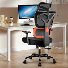 Ergonomischer Bürostuhl mit Großen Rücklehnen S-schwarz