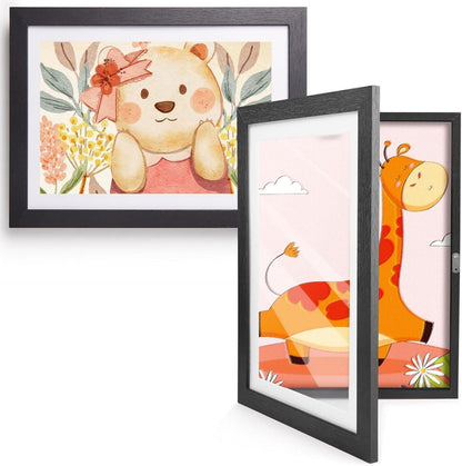 Bilderrahmen für Kinderzeichnungen A4 Acrylglas Umweltfreundlich