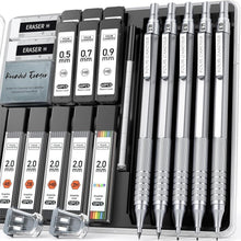 Metall-Druckbleistift-Set mit 420 Minen für Zeichnen & Schreiben