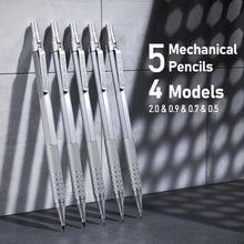 Metall-Druckbleistift-Set, Kunst-Minenbleistifte