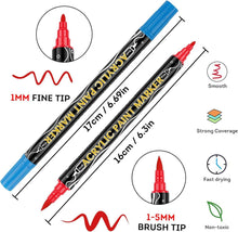 Acrylstifte für Steine wasserfest - 48