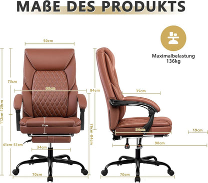 Ergonomischer Bürostuhl mit