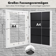Kromapolis Kinderzeichnungen Fotocollage Rahmen Weiß A4