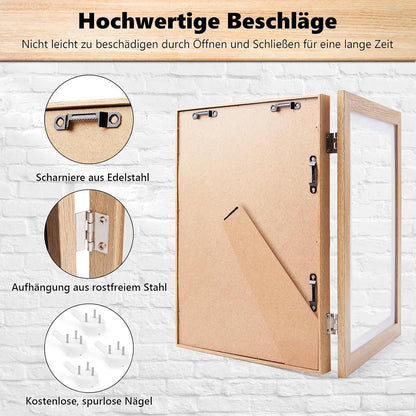 Kinderzeichnungen Bilderrahmen A4 Acrylglas umweltfreundlich