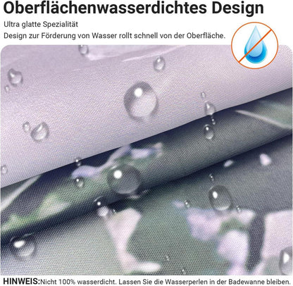 Duschvorhang Wald Muster Antischimmel Textil