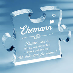 Giftasy Acryl Puzzle Sinnvolle Geschenke für Männer Ehemann Geburtstag