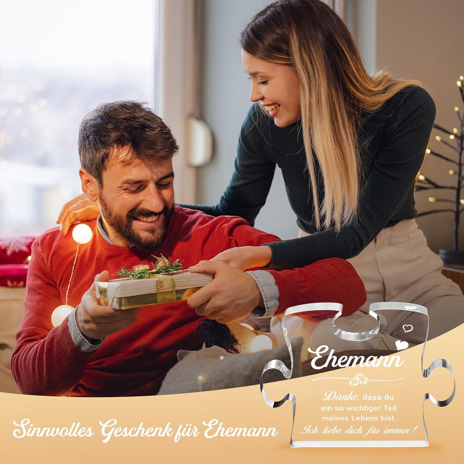 Geschenk Ehemann Acryl Puzzle Sinnvolle Geschenke Männer Liebe Dich