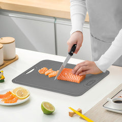 Flexibles TPU Schneidebrett BPA-frei mit Messer- und