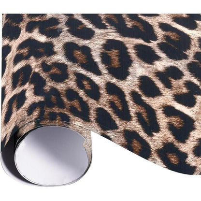 Leoparden Autofolie glänzend, Car Wrapping Folie 50x152cm