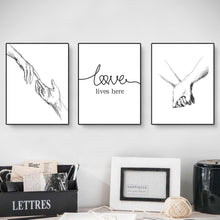 Trayosin Premium Poster Set, Moderne Wandkunst, Deko für