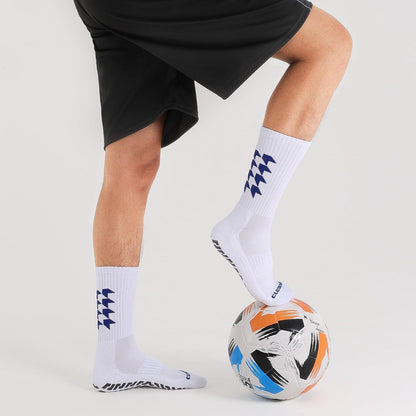Rutschfeste Fußballsocken Sportsocken Grip Socken für Basketball Yoga