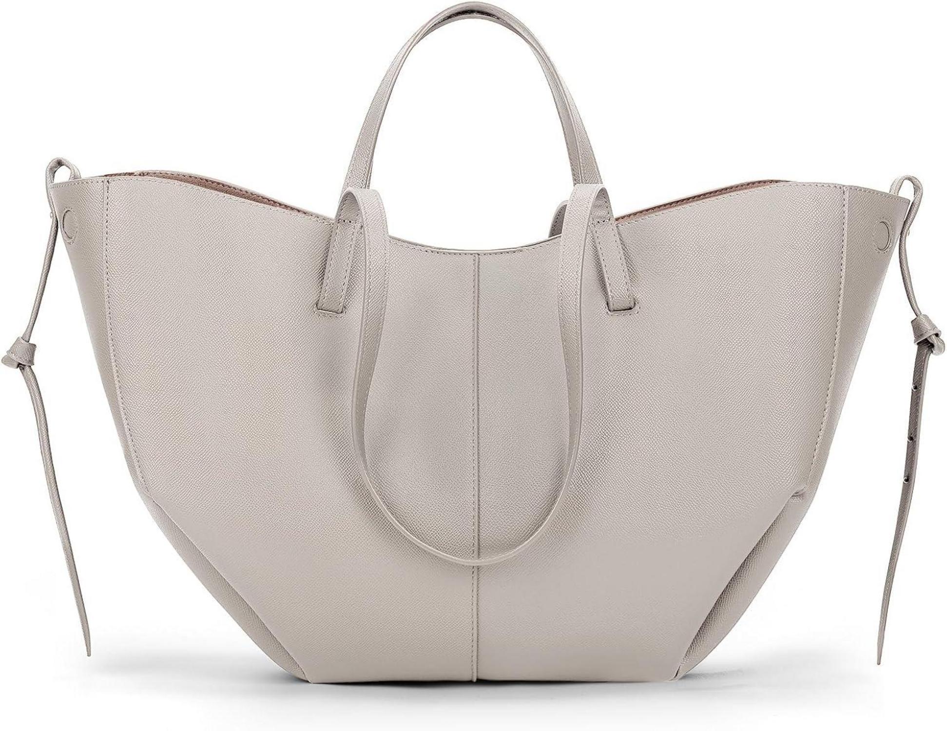 TIAASTAP Kunstleder Tote Bag Handtasche Shopper Schultertasche