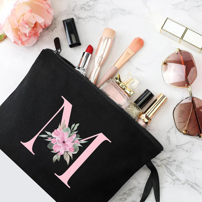 Personalisierte A-Z Kosmetiktasche für Frauen und Brautjungfern
