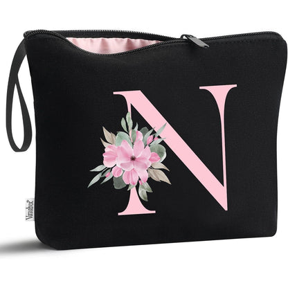 Personalisierte Kosmetiktasche mit Initialen – Geschenk für Frauen