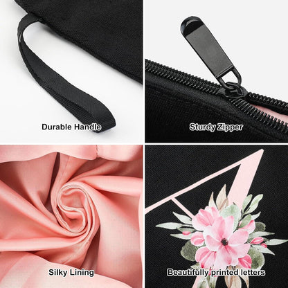 Personalisierte Kosmetiktasche mit Initialen – Geschenk für Frauen