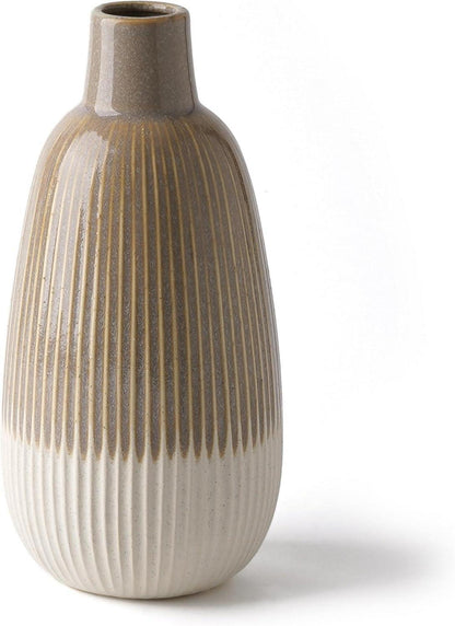 Moderne Braune Keramikvase für Zuhause Dekoration 24cm