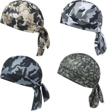 Bandana Schädel-Fahrradmütze UV-Schutz Sommer Tarnung Kopfbedeckung