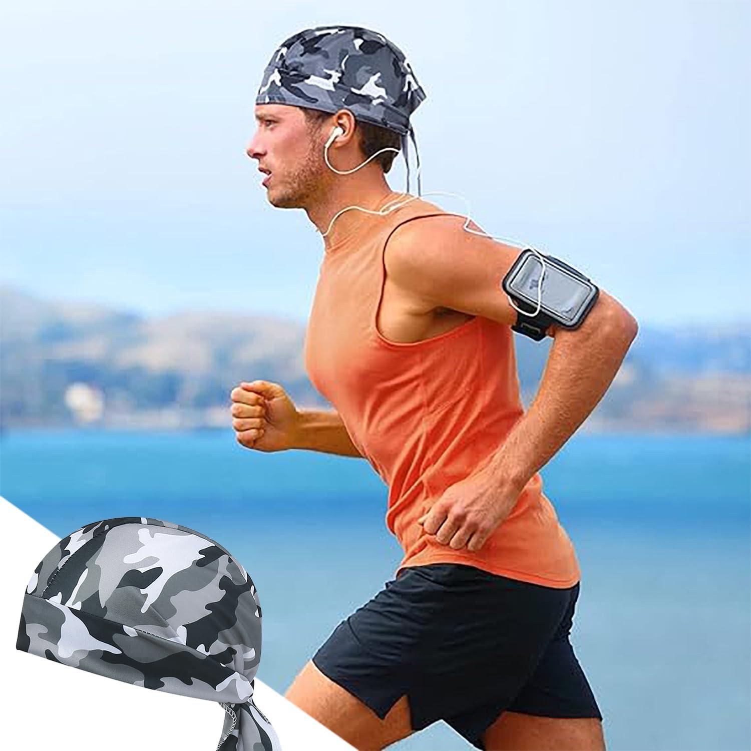 Bandana Schädel Fahrradmütze 4er Set UV-Schutz Sommer Totenkopfmütze