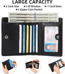 GAEKEAO RFID Geldbörse Herren Slim Wallet mit Münzfach