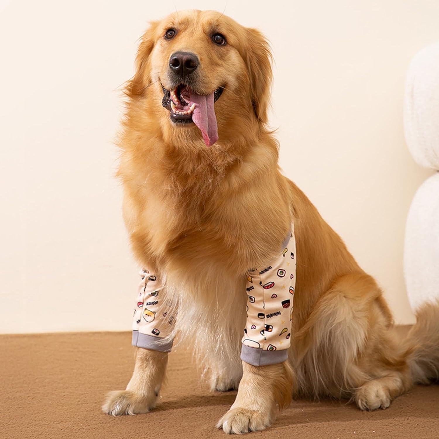 Hund Ellenbogenbandage Erholung Sleeve Vorderbeine Arthrose Gelb XXL