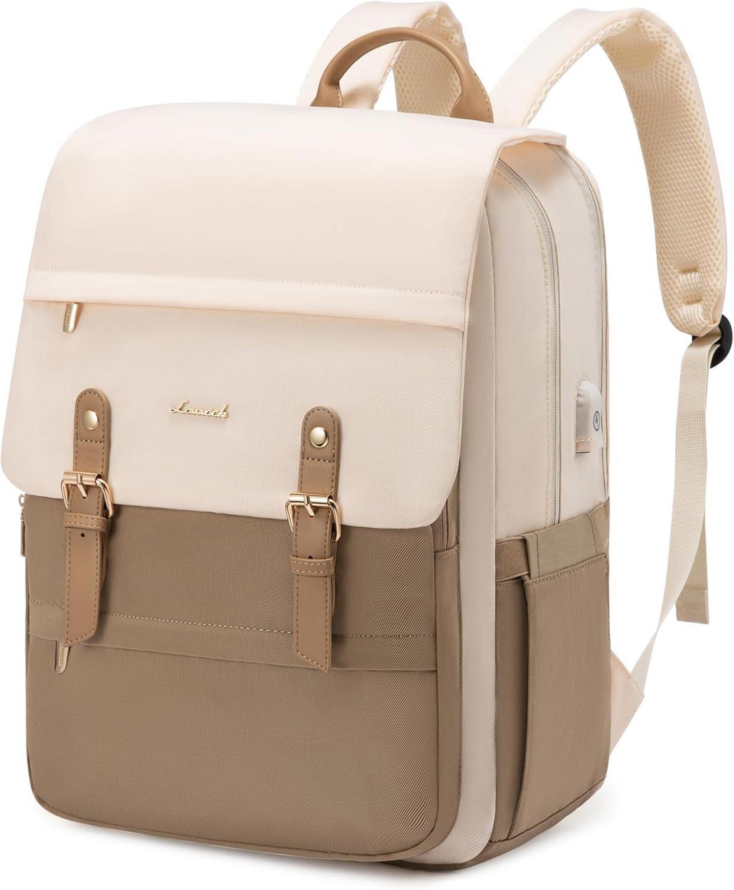 Wasserdichter Laptop-Rucksack Damen 17 ZollElegant für Uni, Reise