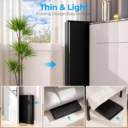 Klappbarer Schreibtisch 80 x 48 cm Stabil und platzsparend