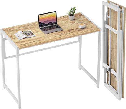 Kleiner Klappschreibtisch Keine Montage Beige 100x48cm