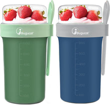 Praktischer Müslibecher to Go Set mit Löffel