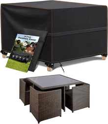 MUPAS Schutzhülle Gartenmöbel 420D Oxford Wasserdicht 150x150x74cm