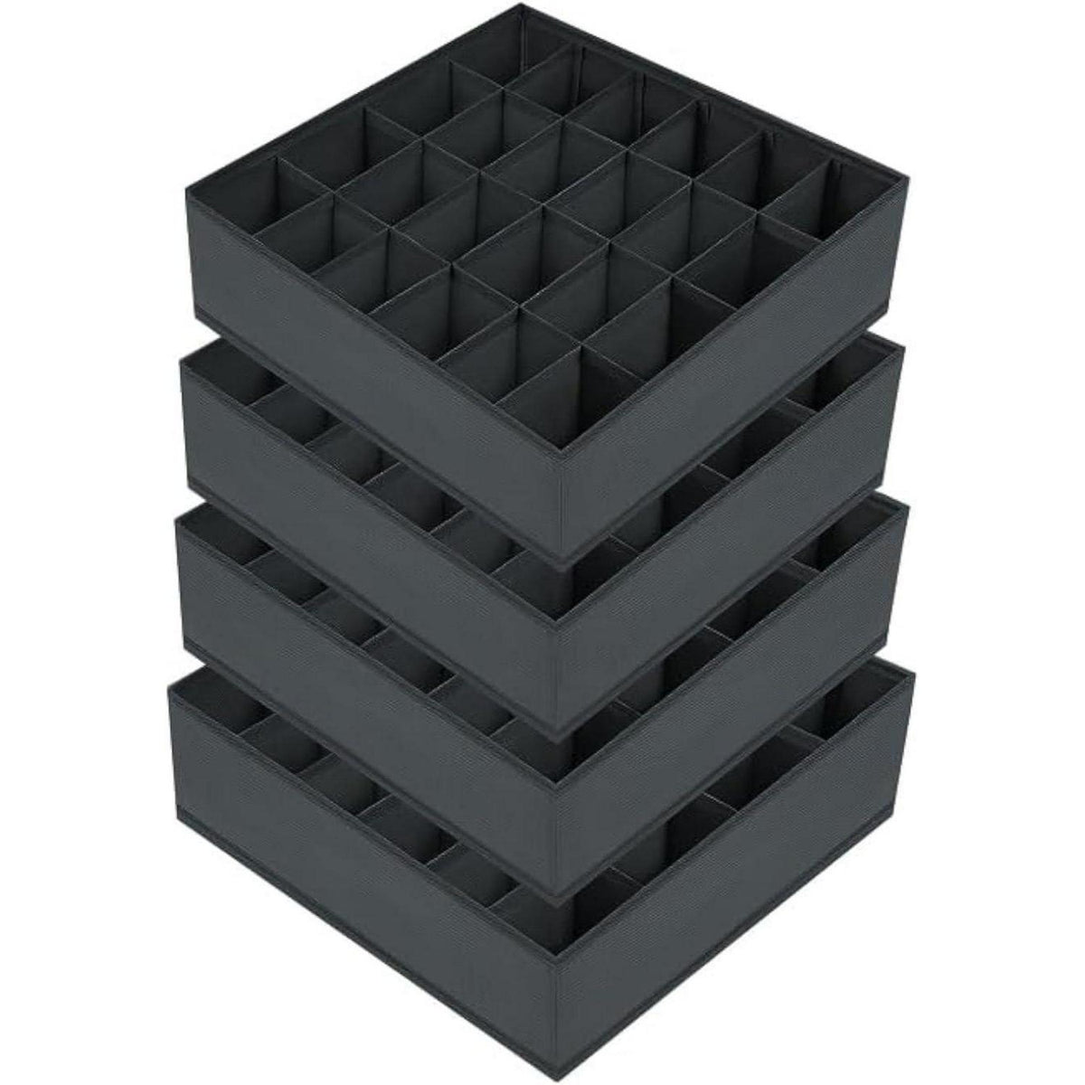 Faltbare Aufbewahrungsbox 24 Zellen – Socken & Unterwäsche Organizer