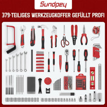 Professioneller Werkzeugkoffer 379 tlg Haus Auto Reparatur