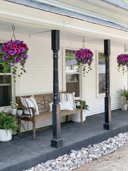 Kunstblumen Stiefmütterchen Hängepflanzen Künstliche Blumen Pansy