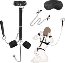 Handschellen Analhaken Halsband BDSM Spielzeug Paare sex Bondage Kit