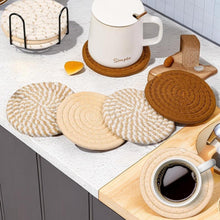 Handgemachte Baumwoll Untersetzer 8er Set mit