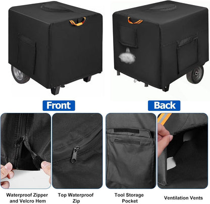Wasserdichte Generatorabdeckung 800D Oxford für 3000-5000W Generatoren