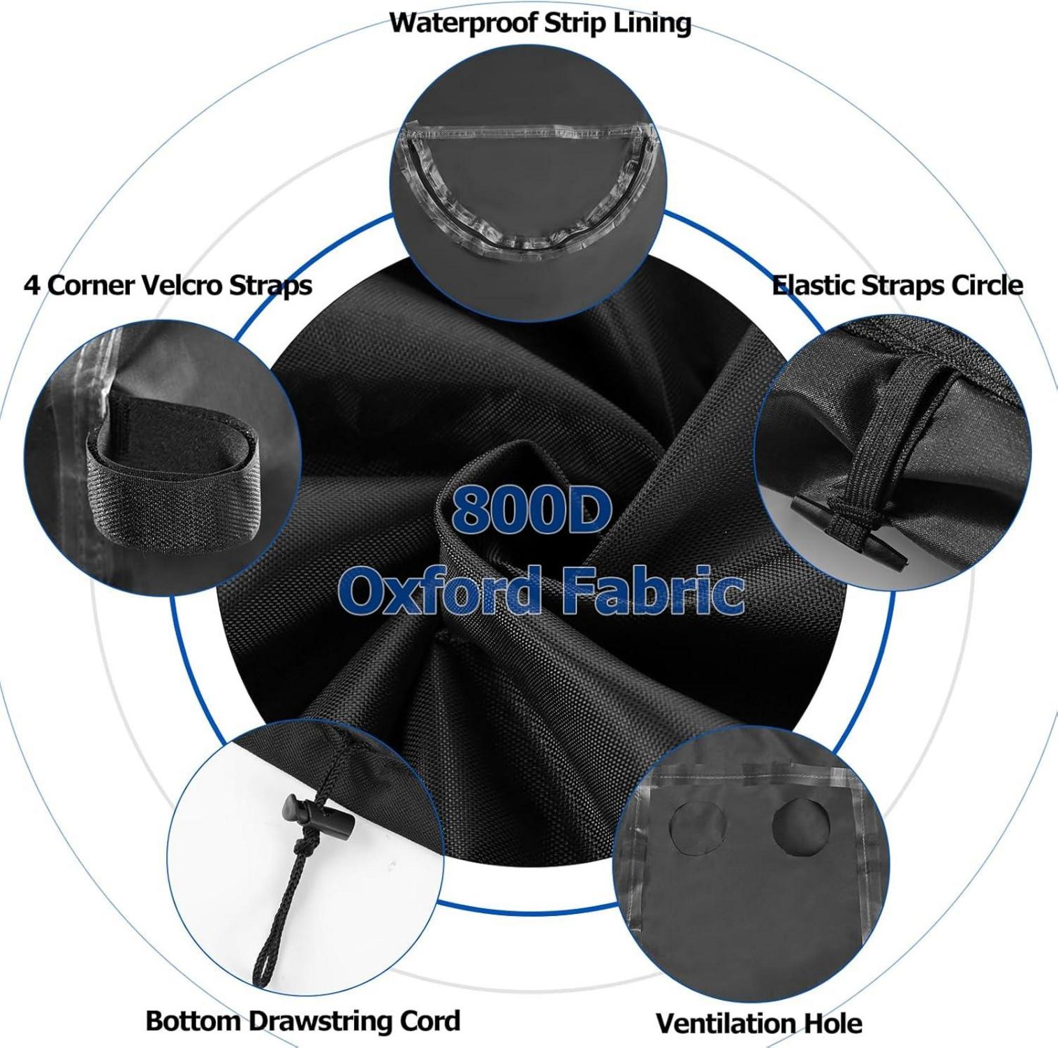 Wasserdichte Generator Abdeckung 800D Oxford für